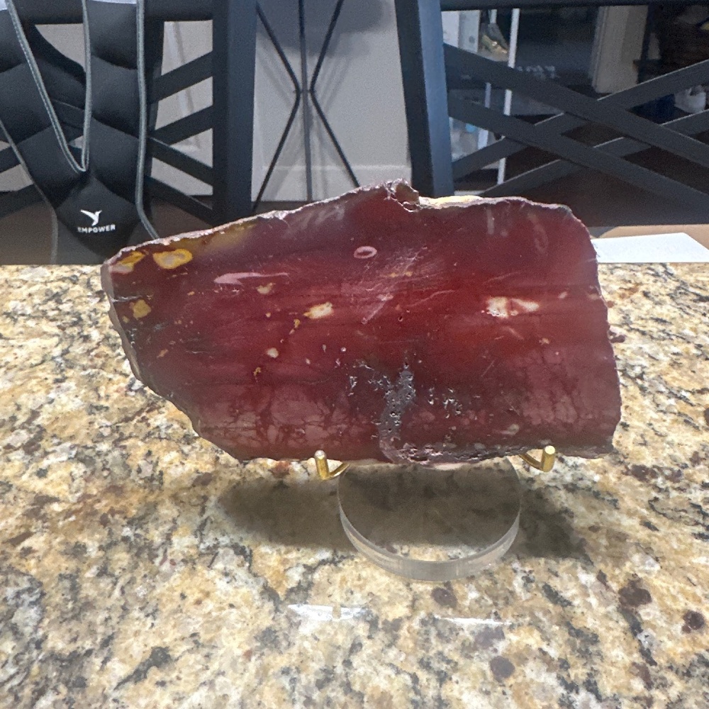 Mookaite Slab on Stand